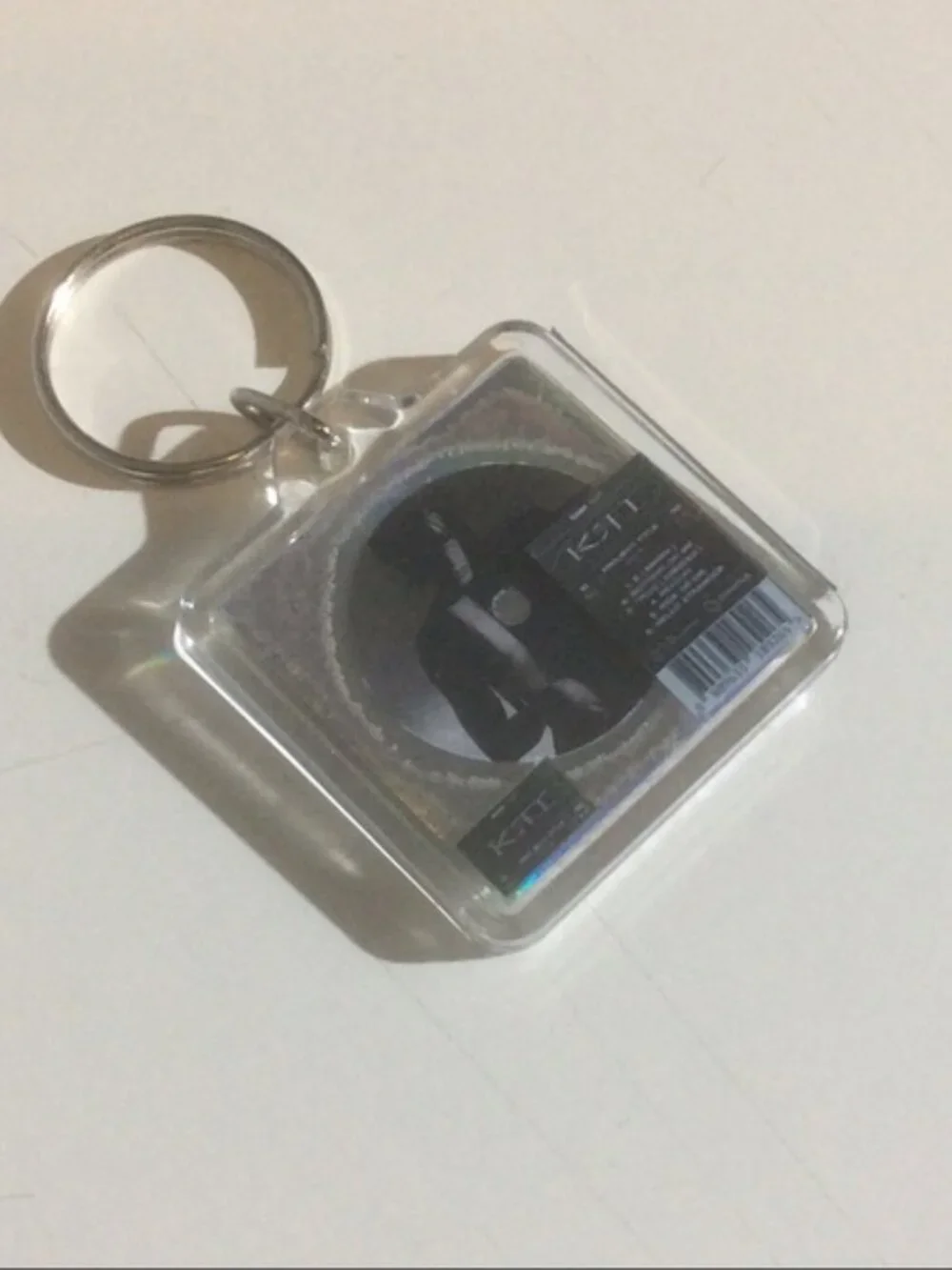 KAI Keychain K-Pop Singer Solo Mini Album CD Cover Art Plastic Bag FOB Tag 2020